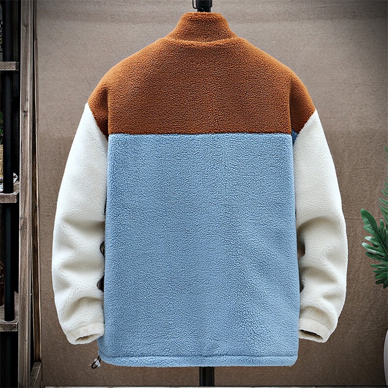 2024冬季加绒加厚棉服羊羔绒百搭保暖ins外套男MY104P105控价138,男装棉衣,电商A086