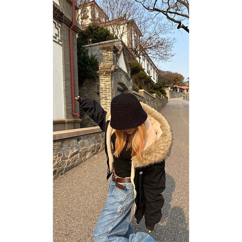 现货重磅boxy短款棉衣座山雕大毛毛领男女棉服水洗工装厚外套,男装棉衣,电商A486-1