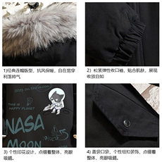 MM48187-P130冬季大毛领衣男士大码加厚袄男服砖墙，男装棉衣，电商A040A
