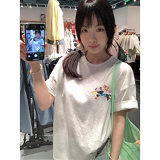 全刺绣纯棉230克短袖ZX0209-P35，男装T恤，星座313A(原308A-2)