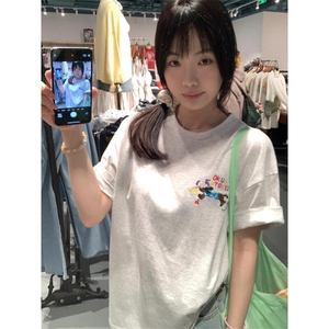 全刺绣纯棉230克短袖ZX0209-P35图片