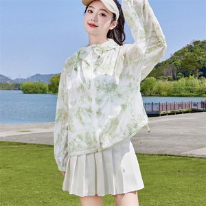 2025年夏季新款防晒服短款印花RF2C290-5826#-P85-K138图片
