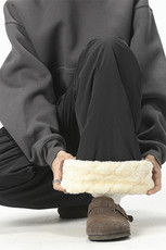 羊羔毛棉裤面锦纶绒/填充物聚酯纤维XZ604-K126-P65控88，男装棉裤，星座604