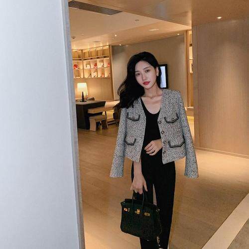 气质修身小香风外套，其它，M.W 嫚维