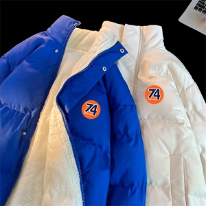2025冬新款棉衣中性情侣棉服大码宽松棉衣潮XZ102A-4-MY1047-P75图片