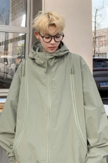 【UPF50+防晒服】X2389-TP45控价68港风拉链设计感轻薄外套男，男装夹克，电商A102-1