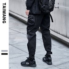 2021秋冬季新款潮牌男士工装裤男宽松休闲裤子A438-5125，男装休闲裤，电商A438