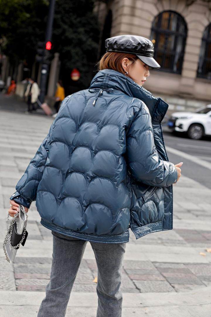 2021年冬季加厚白鸭绒羽绒服，女装羽绒服，婉伦