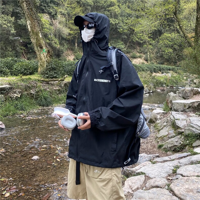 青春流行男轻薄户外夹克文艺潮外套防晒衣HT11P40,男装夹克,星座1116-2