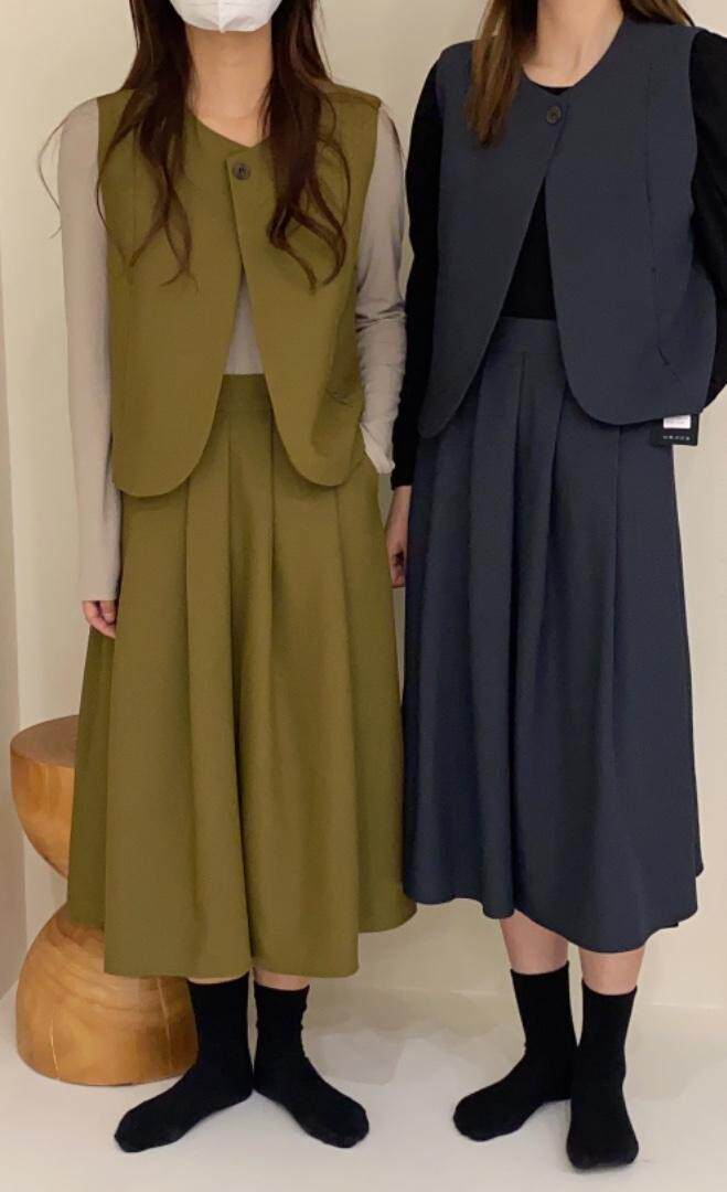 秋季马甲套装，女装马夹，唇蔻