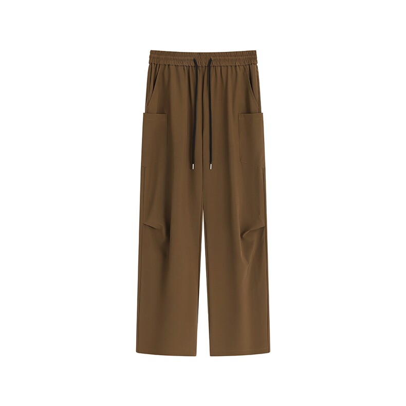 冰丝美式复古侧口袋休闲裤K107平铺92%聚酯纤维8%氨纶(S-2XL)TP24,男装休闲裤,电商A088