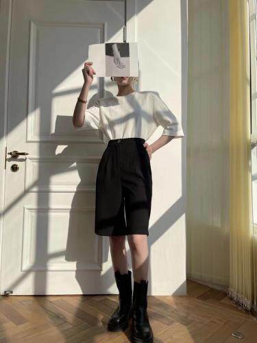 现货～百搭西装中裤，女装西装，LION&CAT(2F)