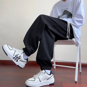 秋季新款港风美式高街vibe潮牌束脚休闲裤哈伦裤男潮 ZK3855-P38图片