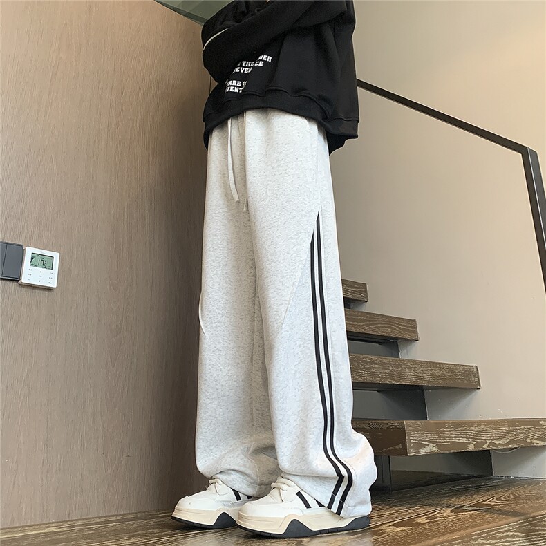 现货  现货 2025年秋季新款宽松休闲卫裤男D329-QM757-特45-控78图片