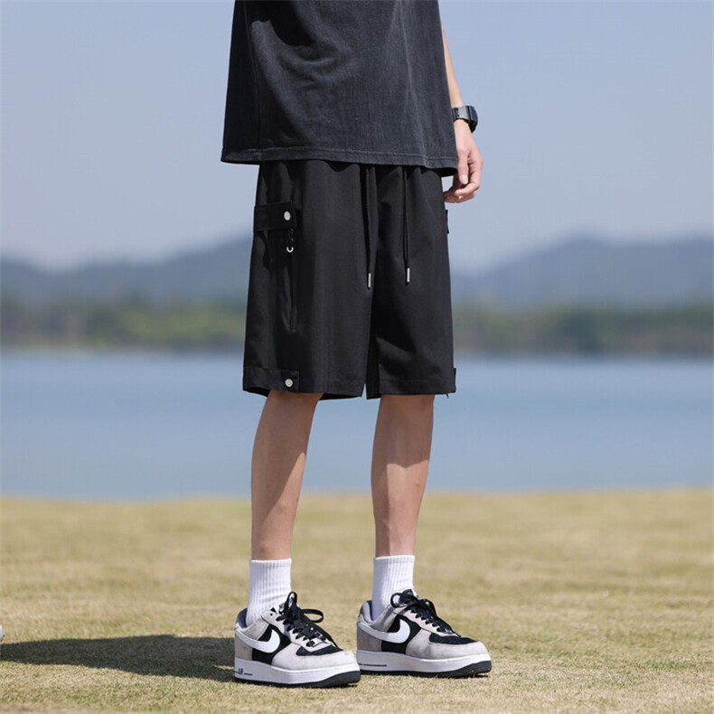 草坪-夏季短裤潮牌户外运动五分防水大码冲锋裤XZ301b-2-DK725P35,男装牛仔裤,星座301B-2（原A443-1）