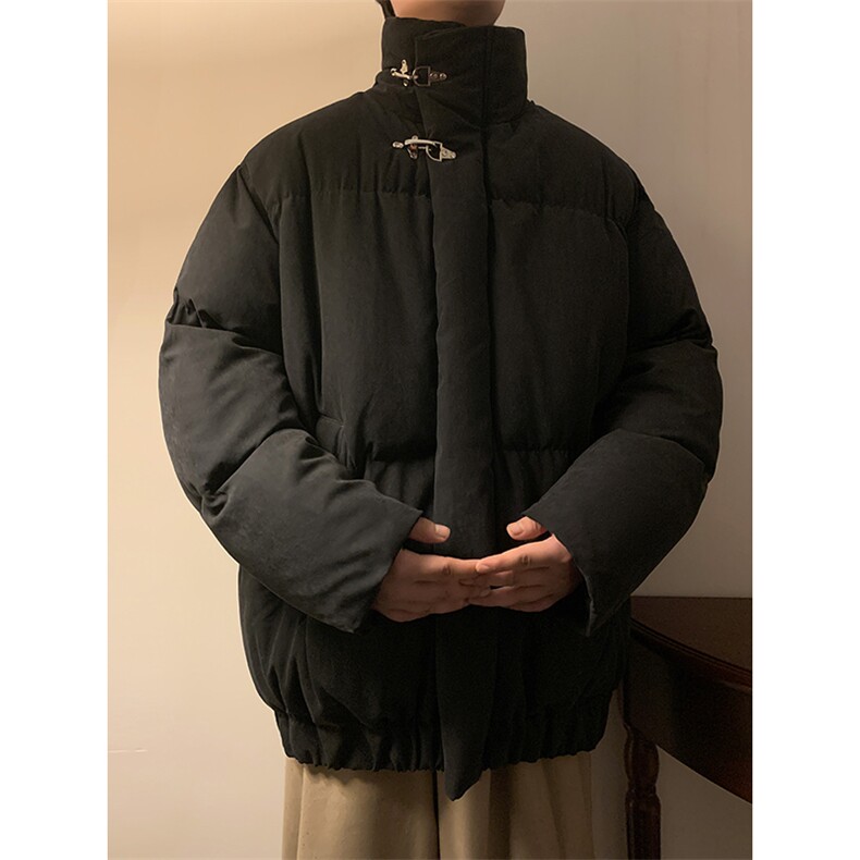 秋冬棉衣加厚夹克加绒外套厚棉袄飞机扣小众1016-1W104P128K158,男装夹克,星座1016-1（原电商B408-1）