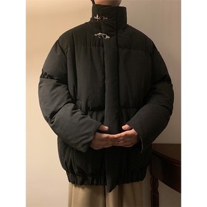 秋冬棉衣加厚夹克加绒外套厚棉袄飞机扣小众1016-1W104 P128 K158图片