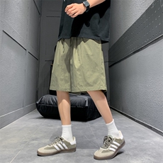 现货夏季工装短裤男ins潮牌休闲百搭潮流痞帅五分裤D02518-P35，男装休闲裤，星座308B-2