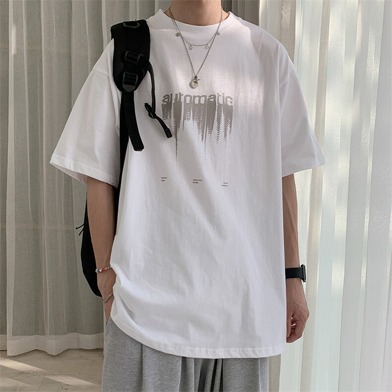 情侣装夏装2021新款韩版字母印花短袖T恤女宽松上衣潮D87P30女类,女装T恤,电商A335-1（原A458）