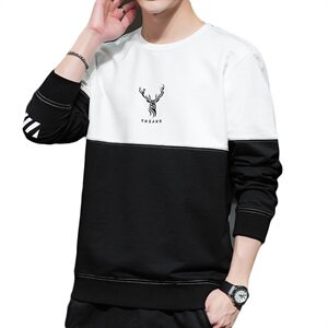 黑墙W010春秋季长袖t恤男士韩版打底衫秋衣上衣服潮流ins卫衣图片