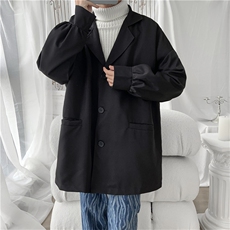 XF3090/P70秋装现货新款小西服男外套宽松上衣大码西装韩版潮流男，男装西服，电商A141