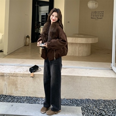 现货新款2B162-2162-P485-K669新G标90白鸭绒派克服，女装派克服，韩然一族