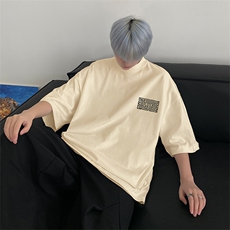 得物直播品质220克纯棉精梳xz605-dcm254特批20控38，男装T恤，星座605(原A050)
