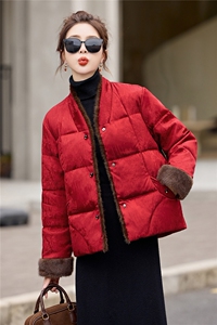 2025年冬季短款羽绒服图片