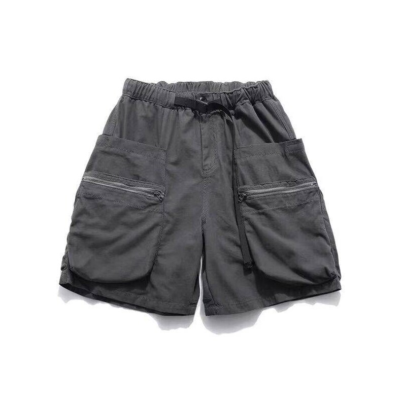 机能工装短裤男夏季薄拉链大口袋休闲宽松潮牌五分裤LD10988-P48,男装牛仔裤,星座1008