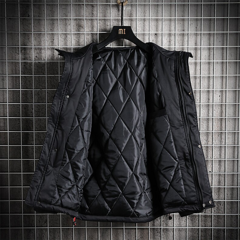 2019冬季连帽面包棉衣服工装短款男装外套袄M138,男装棉衣,电商B380（原B361）