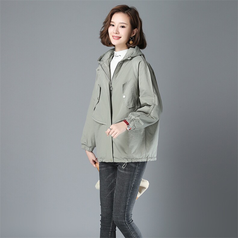 休闲时尚棉衣/棉服潮流舒适2020年冬季优雅连帽长袖，女装棉衣/棉服，独衣靓