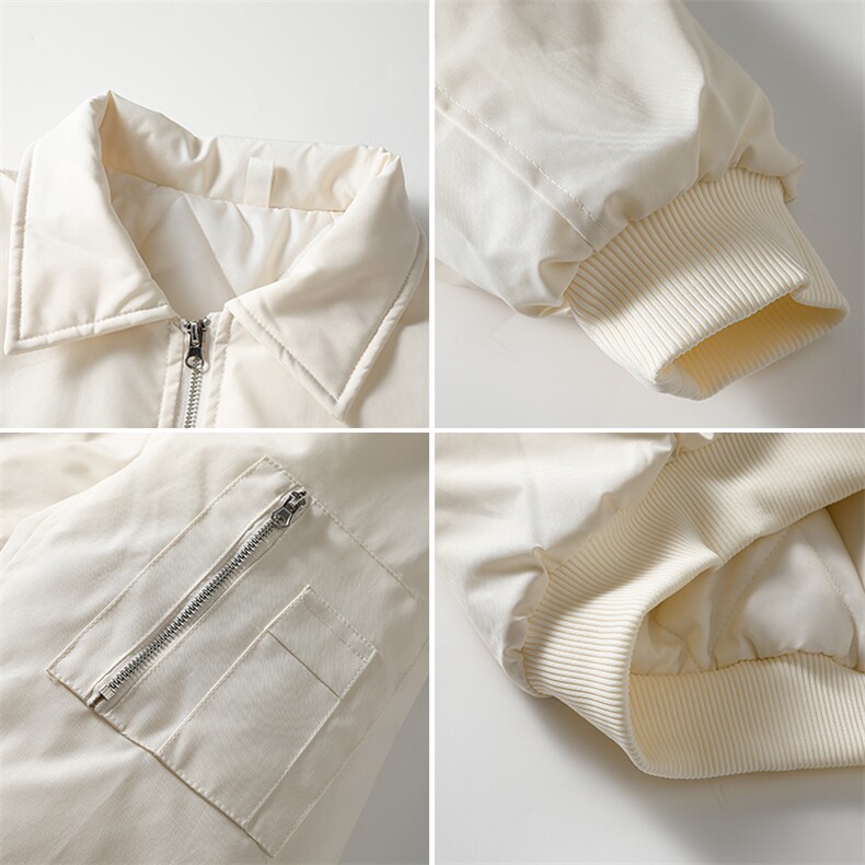 短款教练飞行夹克棉服冬季夹棉加厚棉衣外套男5D1180-TP5598,男装夹克,电商A102
