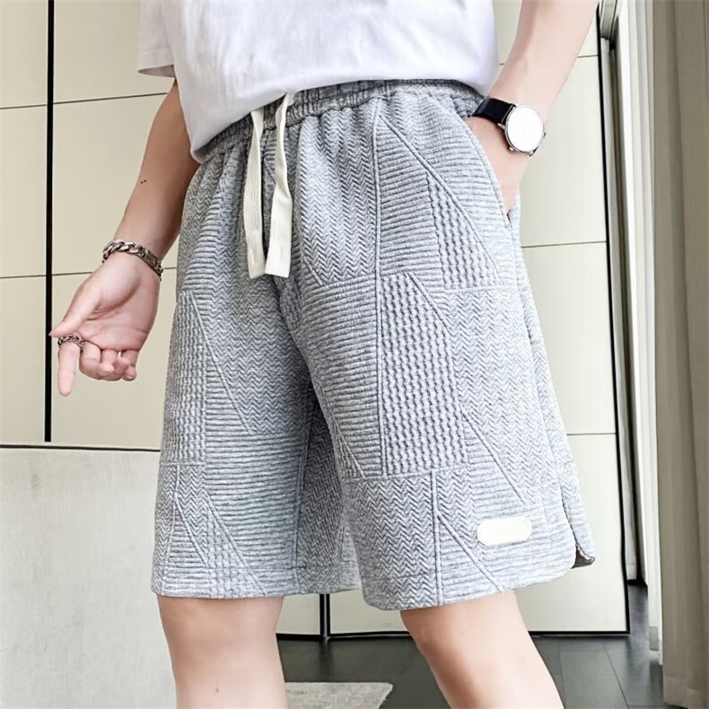 短裤男夏季休闲五分裤潮流宽松运动百搭沙滩裤男士SK16-P38,男装休闲裤,星座1109-3