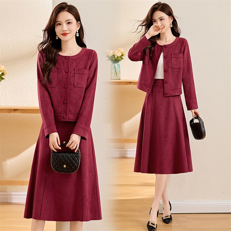 2025年春季现货新款上新女神高级轻奢气质优雅时尚套装，女装套装/套裙，魅家