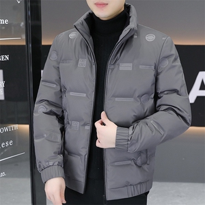 1018-MY935-P115冬季羽绒服新款百搭男保暖立领白鸭绒潮牌外套潮图片