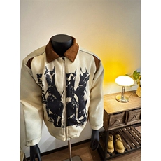 【有货】502MCC-特P78常规特P68杜宾犬脏脏棉服外套男翻领夹克，男装夹克，星座1007（原301D）