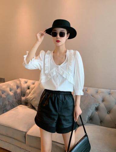 【现货】秋装小衫，其它，秋水月亮