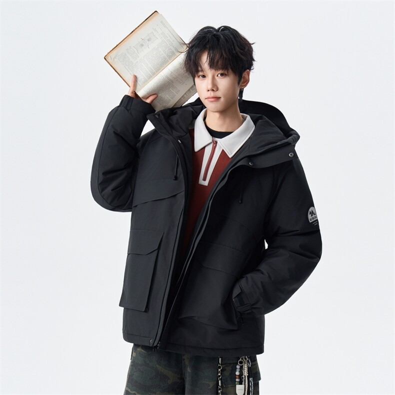 冬季羽绒服男款户外工装休闲情侣加厚保暖外套XZ309Y95707P248,男装羽绒服,星座309（原A406）