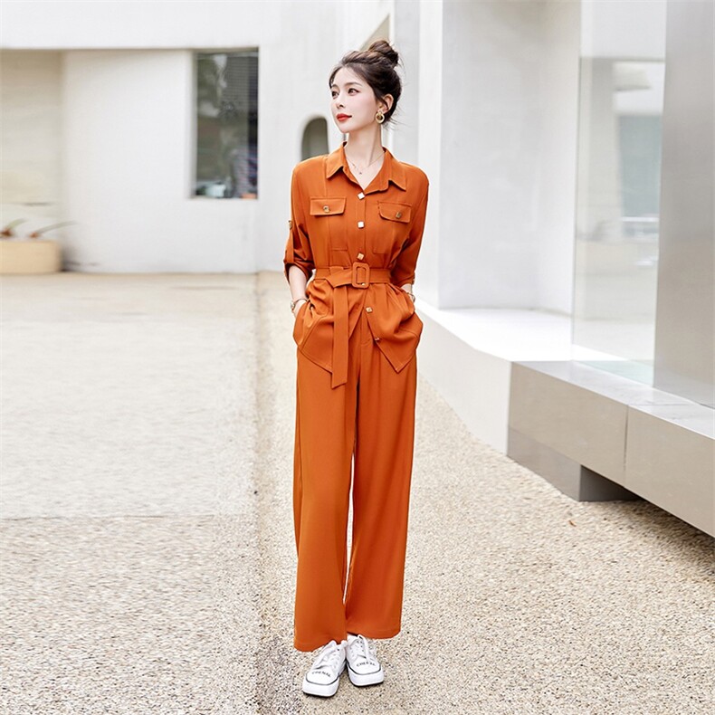 夏季套装2023新款女装活泼减龄微胖显瘦职业两件套雅佳俏536#,女装套装/套裙,雅佳俏