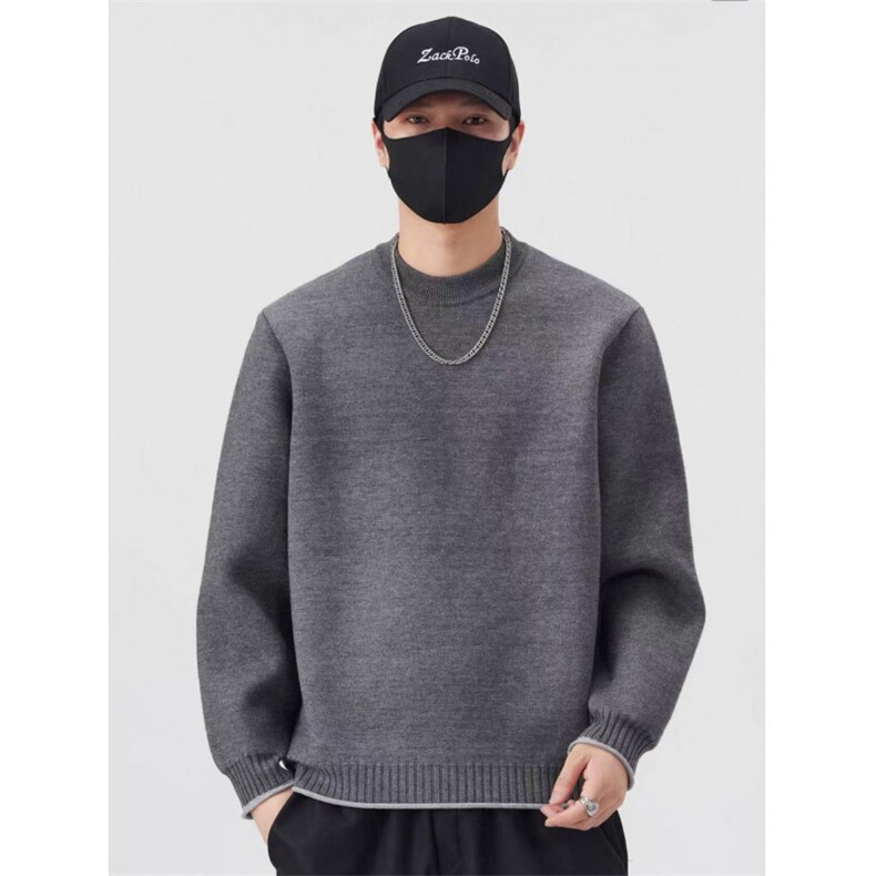 网图慎用B216MY5166特P65男加厚卷边毛衣高质量原版，男装针织衫/毛衣，电商B216（原B302）