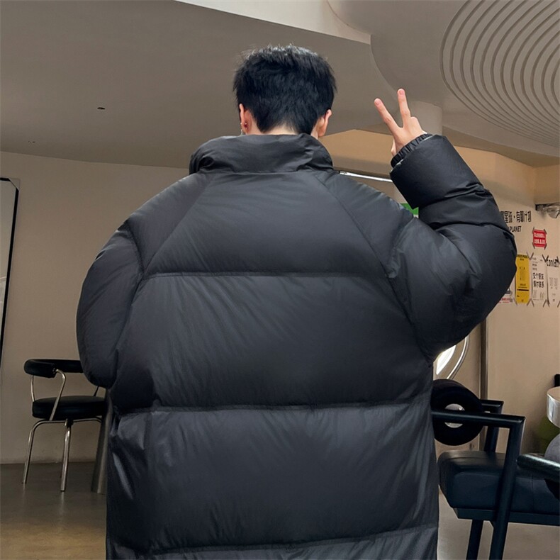 标90白鸭绒！高品质面包服羽绒服棉衣男XH21-P175,男装羽绒服,电商B367