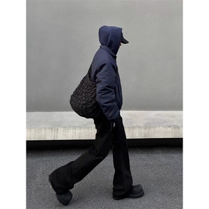 翻领蓝色飞行夹克棉服短款t外套男春秋  网图  1001-1-JQ102-P75图片