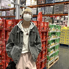 秋季港风男士假两件连帽牛仔外套男帽子可拆卸JK3901-P78，男装夹克，星座912-1（原星座914-5）