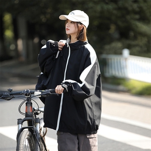 中性风宽松两面穿夹克男撞色立领上衣外套DSA157B-JK7907-特P70图片