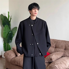 网图现货美式宽松垫肩休闲西服W35/P70，男装西服，星座205-3