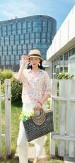纯苎连衣裙小衫裤子裙子衬衣 时尚风 风淑女风休闲风，女装连衣裙，川哲