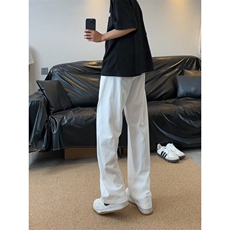 男款夏季薄款棉麻休闲长裤慵懒A061-AX01318-1-特P30-视频截图，男装休闲裤，电商A061