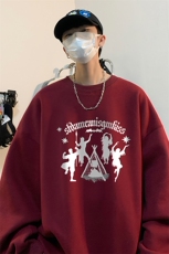 ！圆领卫衣男装港风长袖T恤男外套男WY181-P28，男装卫衣，电商B367