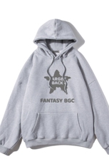 白底23新款秋季时尚百搭字母印花复古宽松套头卫衣W373P40控58，男装卫衣，电商A247-1