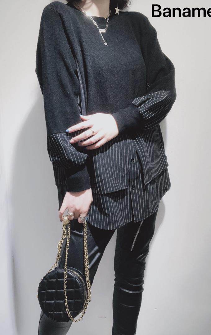 欧版毛织拼接，女装，芭娜美纳